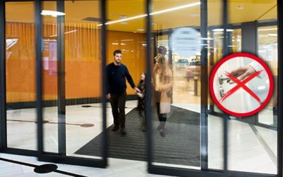 Porte automatiche touchless