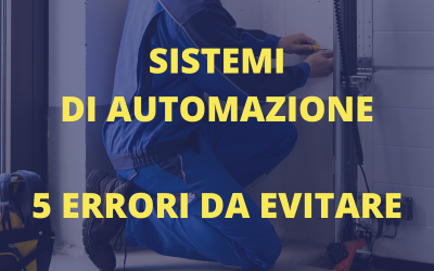 5 errori da evitare